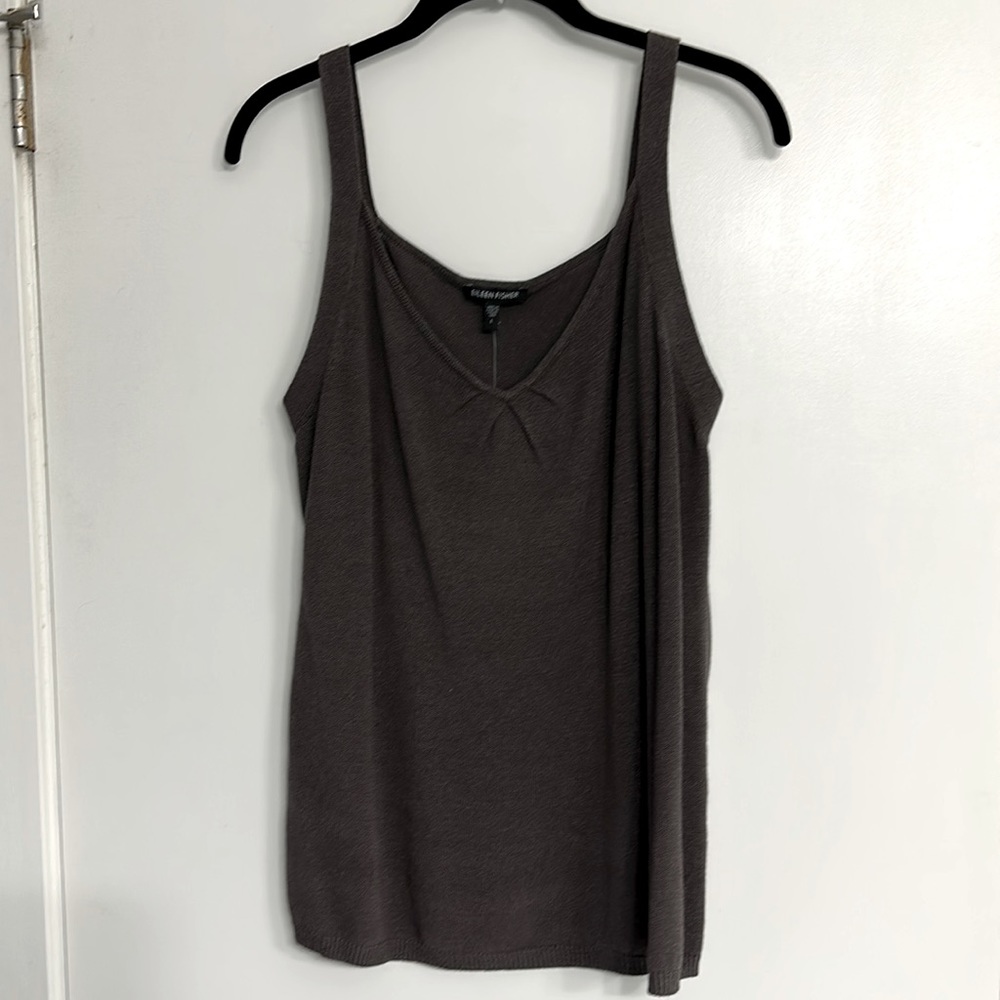 Eileen Fisher V-neck tank
